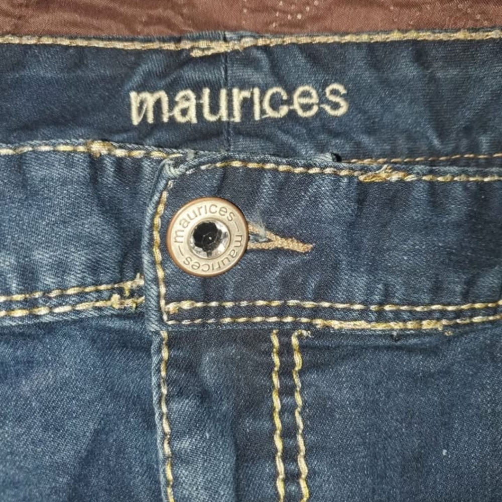 Maurices bling Pocket Jeans Plus Sz 20 - Picture 4 of 5